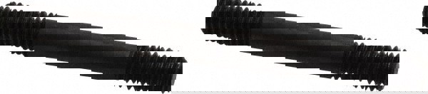 Equal Double Threaded Stud: 3/8-16 Thread, 4